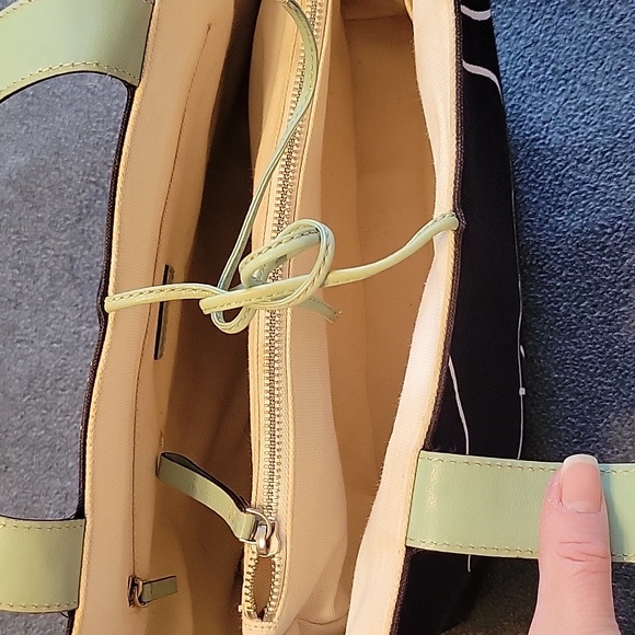 Kate Spade & Maira Kalman Limited edition tote, canvas & leather In EUC - Picture 6 of 8